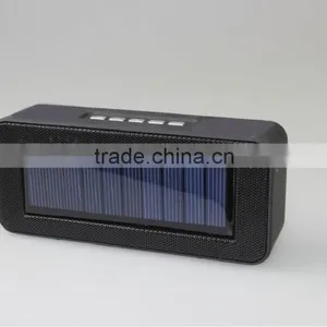 Factory Direct Sale New Arrival Outdoor Portable Solar Bluetooth Speaker Wireless Colorful Solar Speaker Support TF Card thumbnail-1