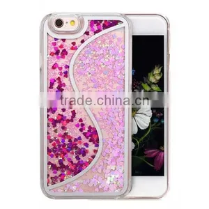 Bicolor Quicksand Glitter PC Material Phone Case For IPhone 6 6 Plus thumbnail-5