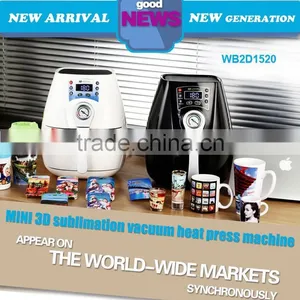 2017 High Quality Heat Press 3D Sublimation Vacuum Heat Transfer Machine thumbnail-5