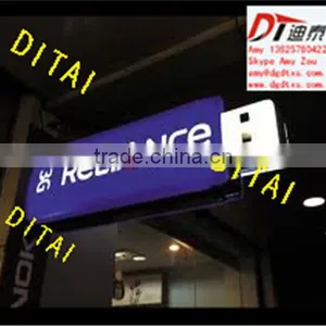 Screen Printed Plastic Advertising Sign thumbnail-1