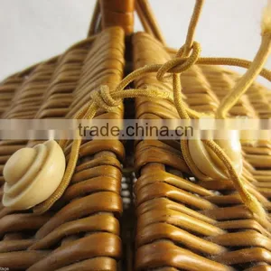 Homes Hand-Woven Decoration Picnic Basket Retail thumbnail-1