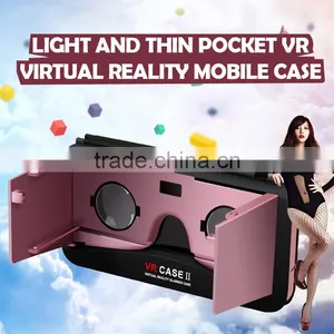 2016 Best Selling Smartphone Case Virtual Reality VR Box 3d Video Glasses thumbnail-4