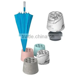 Honeycombed Concrete / Cement Umbrella Holder thumbnail-1