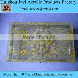 Girls Lace Acrylic Jewelry Box thumbnail-1