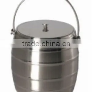 Stainless Steel Ice Bucket,Stainless Steel Luxury S.S Wine Bucket,Stainless Steel Ice Bucket thumbnail-1