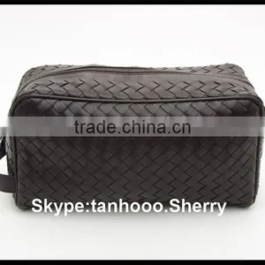Hot Selling Good Quality Personalized pu Leather Cosmetic Bag thumbnail-1