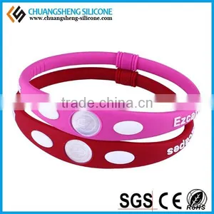 Customerized Silicone Mosquito Wristband Hand Bands for Wedding Promotion thumbnail-1