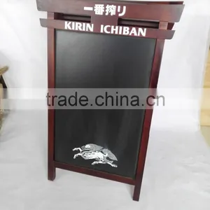 Hot Selling Wooden Standing Menu Chalkboard thumbnail-1