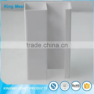 White Acrylic Nails Stair Step Cosmetic Display thumbnail-5