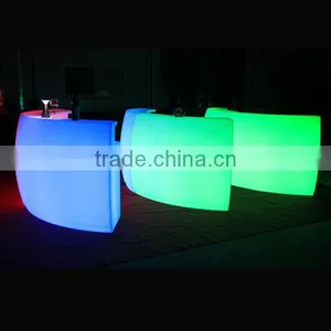 Popular RGB Color Changing Led Bar Tables,Festival Plastic Led Bar Furniture thumbnail-3