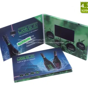 2016 Promotional Lcd Screen Video Brochure Greeting Card/video Book/video Booklet thumbnail-2