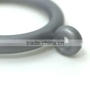 Shower Curtain Track Hooks, Plastic Shower Curtain Hook With Eyelet ID34mm/OD46mm & ID26mm/OD33mm Grey Colour thumbnail-4