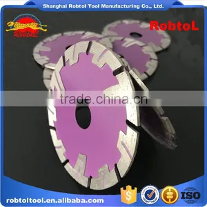4" 105mm Diamond Blade Turbo Deep Tooth Triangle Grinding Wheel Stone Tile Saw Blade Cutting Marble Abrasive Cutter Disc thumbnail-2