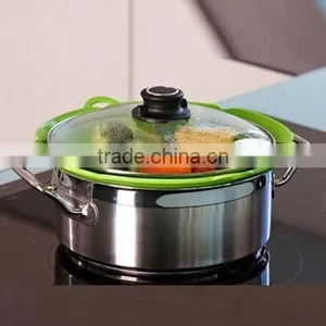Silicone Pot Flower Silicone Lid Spill Stopper Silicone Lid Cover thumbnail-2