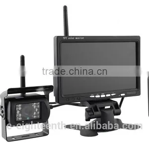 2016 Wireless HD 7" Monitor Car Rear View Reverse Camera for Truck Trailer 2x Antenna thumbnail-1