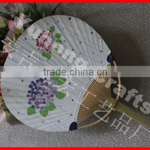 New Arriving Advertising Paper Round Fan thumbnail-2