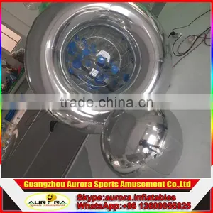 High Quality New Product / Inflatable Mirror Ball / Party Decoration Giant PVC Reflective Mirror Ball For Sale thumbnail-1
