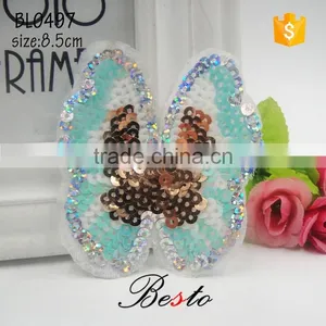 Pretty Small Size Seuin Appliques Designs for Baby Dresses thumbnail-3