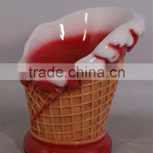 Plastic Ice Cream Chair thumbnail-4