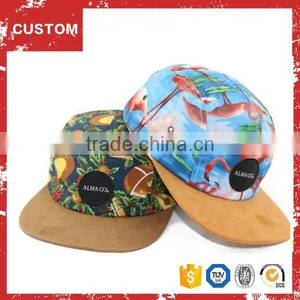 Design Your Own 5 Panel Hat Cap, Custom Blank 5 Panel Cap thumbnail-5