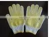 PVC Dotted Cotton Gloves/ Knitted Cotton Gloves /non Slip Cotton Glove /String Knit Gloves With Dots/yellow,red,blue,black thumbnail-1