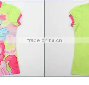Summer 2pcs Kids Yellow Green Color Pajamas,sleepwear thumbnail-3
