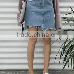 Runwaylover 5071 Sexy Europea Hot Sale Highwaist Denim Skirt thumbnail-2