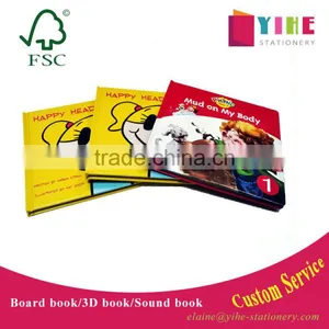 Children 3D Board Book Printing Custom Alpinia Oxyphylla Case Bound Book Pop-up Book thumbnail-1
