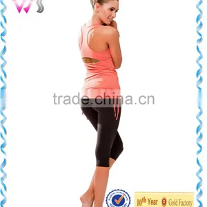 OEM Women Sexy Yoga and Fitness Vest Women's Sports Yoga Tank Top thumbnail-3