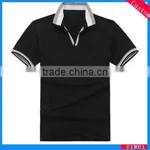 Half Sleeve Mens Polo Shirts 100 Cotton Polo Formal T Shirt thumbnail-1