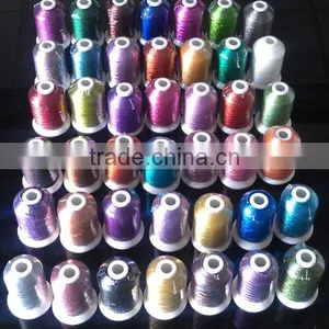 New Brand Simthread 58 Spools 800m 120D/2 Viscose Rayon Embroidery Machine Thread thumbnail-1