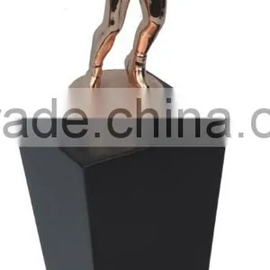 New Design Metal Badminton Trophy for Winner thumbnail-3