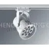 12W 50Hz Household Aluminum Warm White BK / WH LED Track Light Fixtures For Metro thumbnail-1