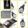 Silver Studio Headphones 2013 Beats Silver Studio Headphone Silver Beats Studio Headphones by dr Dre by Factory Direct Sales thumbnail-1