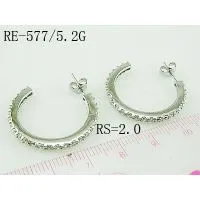 Silver Earring thumbnail-1