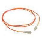SC / FC / LC Multimode Duplex Fiber Patch Cord With Orange Color Cable thumbnail-1