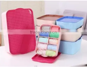 Plastic Sock Storage Box, Underware Storage Container thumbnail-2