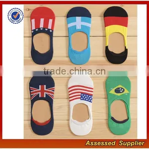 Best Quality Colorful Custom No Show and Invisible Socks for Women JH62 thumbnail-4