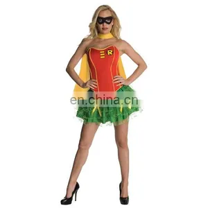 CG-COS1010 Super Girl Sexy Robin Costume Set thumbnail-1