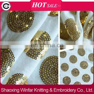 Knit Circle Sequins Embroidery thumbnail-1