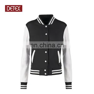 Chinese Manufacturer Woman Custom Baseball Jacket thumbnail-1
