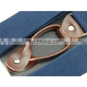 2017 Best Quality Leather Mens Suspenders Button Suspenders thumbnail-5