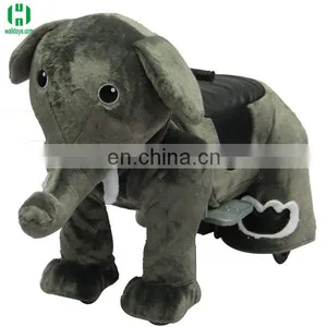 HI Ride on Furry Animal Electric Amusement Ride Sale Zoo Animal for Mall thumbnail-1