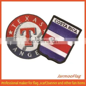 Sewn Fabric Soccer Embroidery Badges thumbnail-1