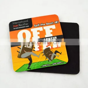 High Quality Printed Promotional the Cup Pad thumbnail-2