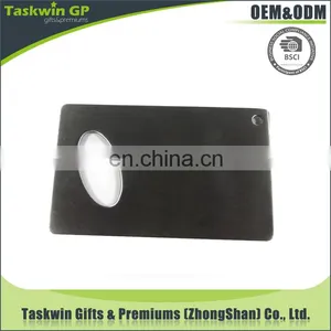 Made in China Good Quality Stainless Steel Bottle Opener/souvenir Steel Credit Card Bottle Opener thumbnail-2