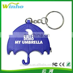 Winho Customized Umbrella Shape Tape Measure Keychains thumbnail-1
