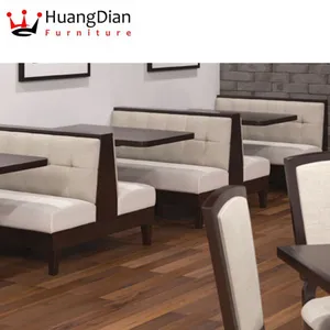Double Sides Restaurant Furniture Long Bench Sofa Booth (HD648) thumbnail-3