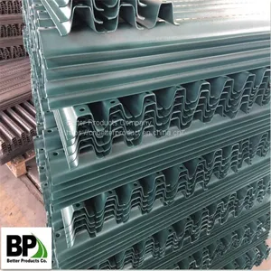 2.00lbs/ft Powder Coated Structural Steel U Channel | Perforated u Shape Posts thumbnail-2