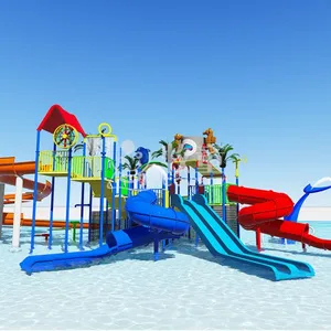 Aqua Park Water Playground Equipment Kids Water House For Sale thumbnail-1